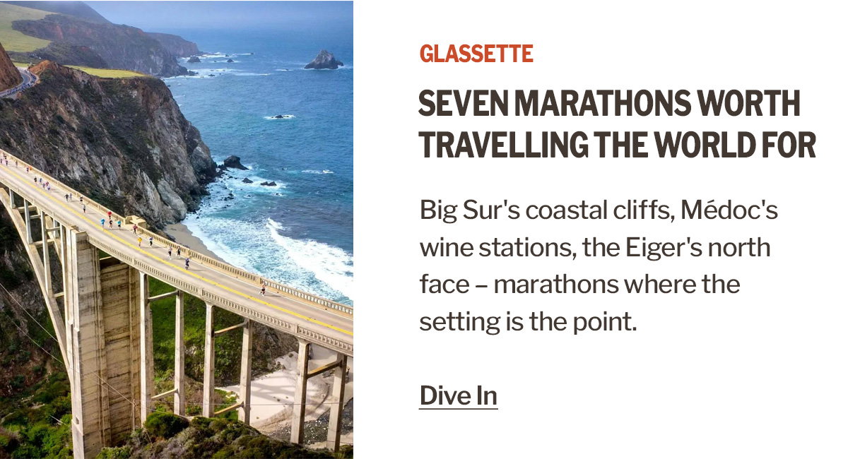 Detours | The World's Most Beautiful Marathons | Glassette