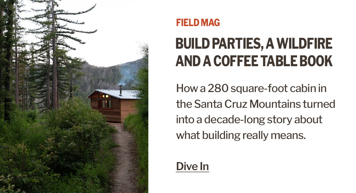 Detours | How a DIY Cabin Project Turned into a Book About Building & Community | Field Mag