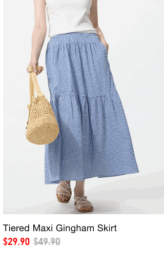 product2women0tiered0gingham0skirt