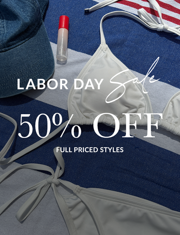 Shop 50% off full priced styles