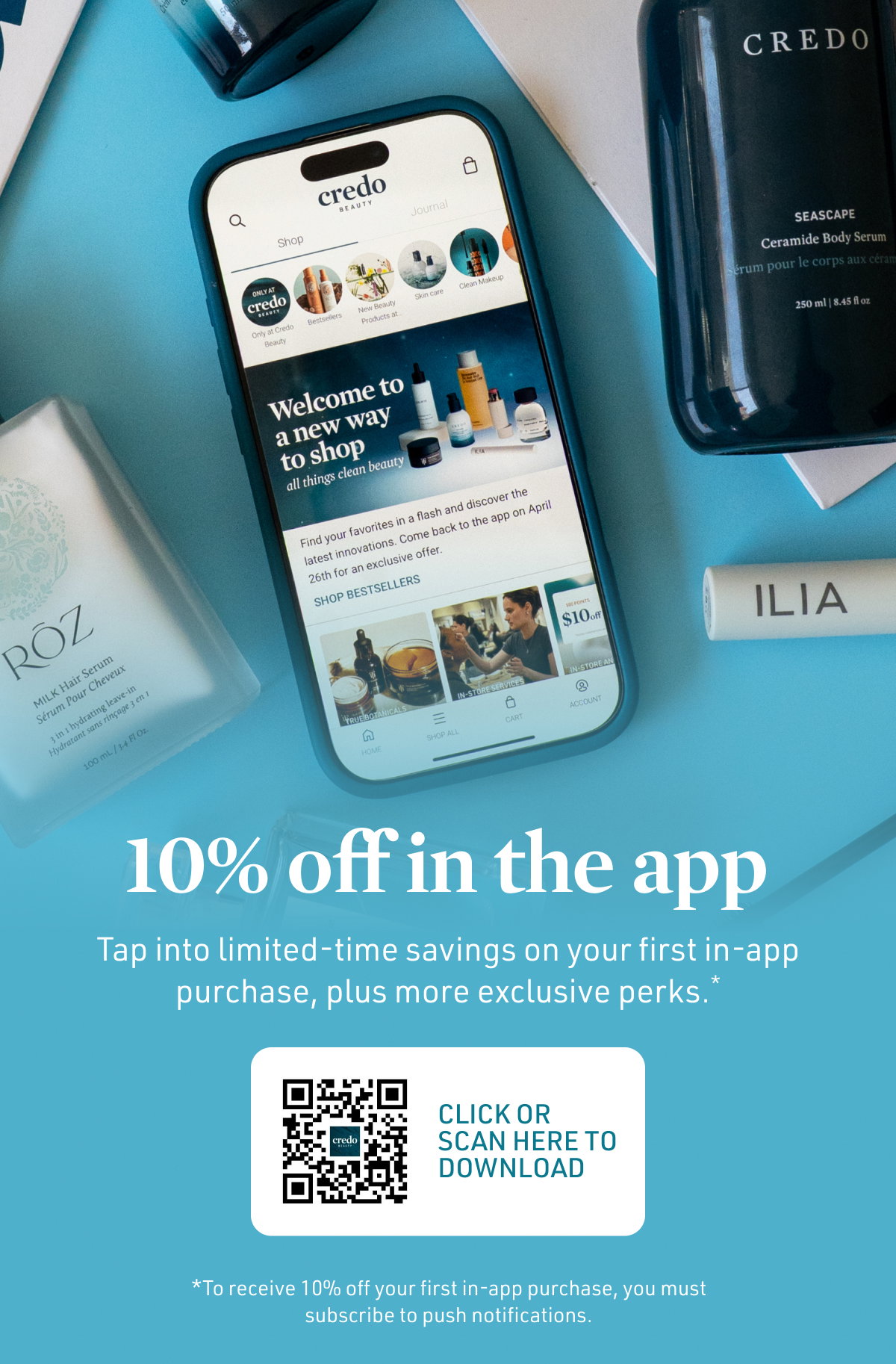 10% off in the app