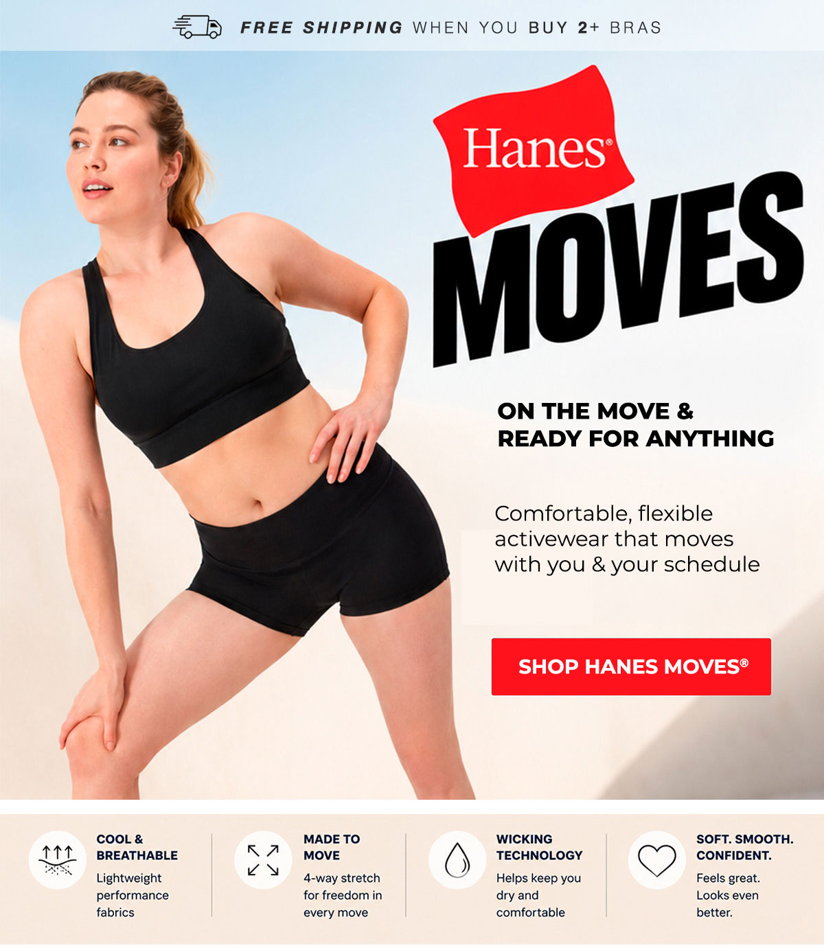 Shop Hanes Moves