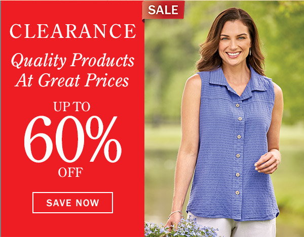 Clearance. Quality Products at Great Prices Up To 60% Off. Save Now. Sale: Women's Crinkle Cotton Sleeveless Tunic Top