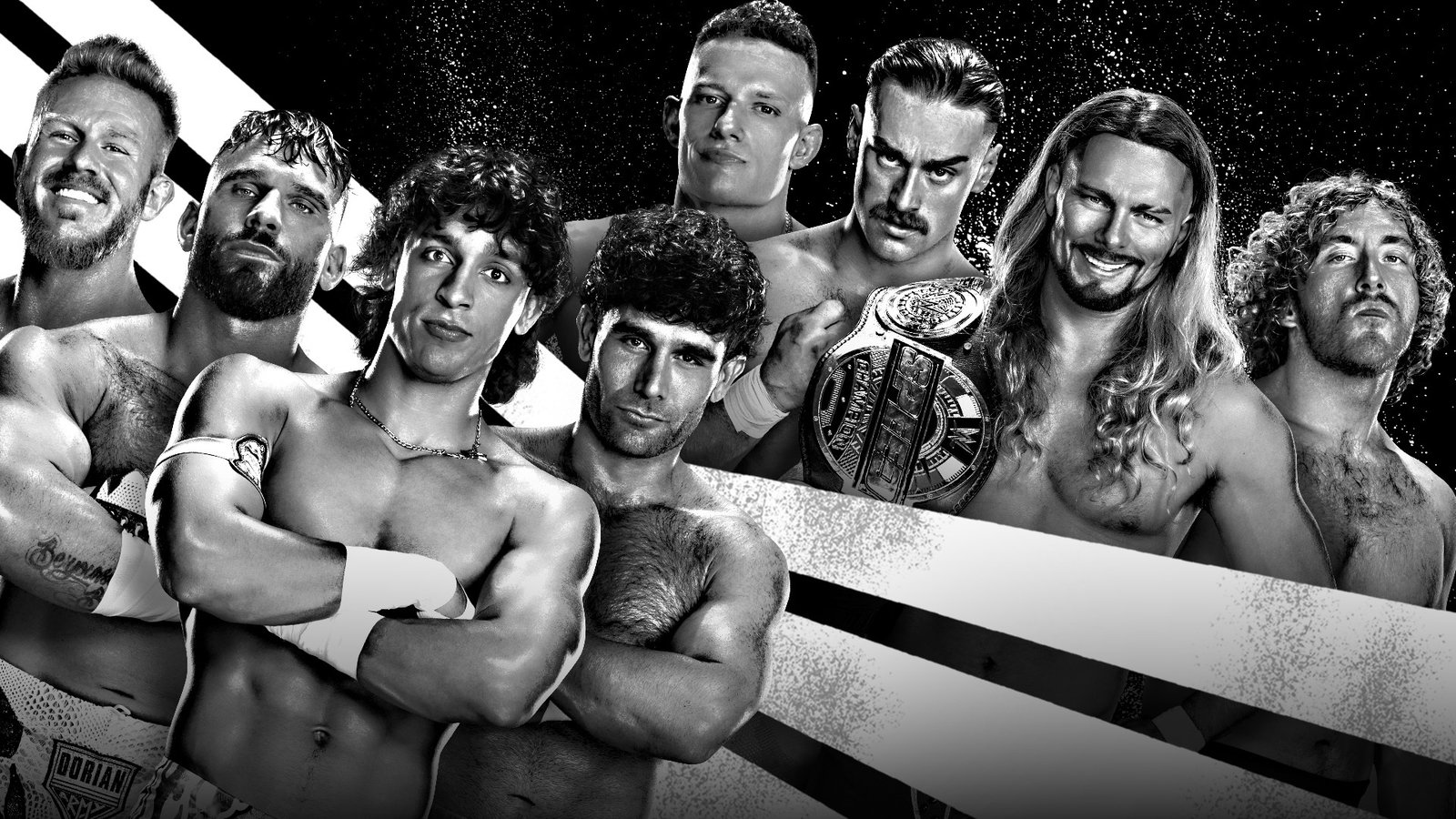 EIGHT-MAN TAG TEAM MATCH