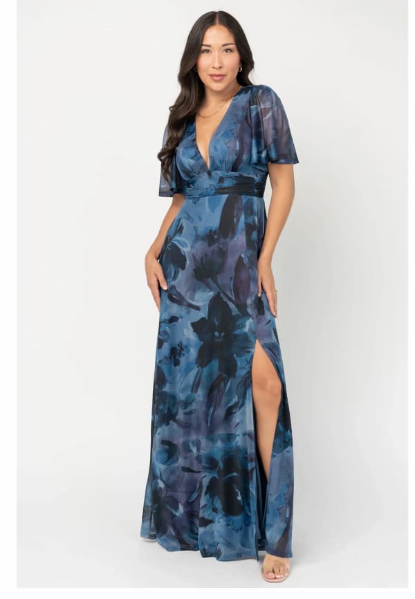 Arianne Mesh Maxi Dress