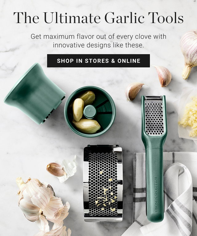 The Ultimate Garlic Tools - Get maximum flavor out of every clove with innovative designs like these. - shop in stores & online