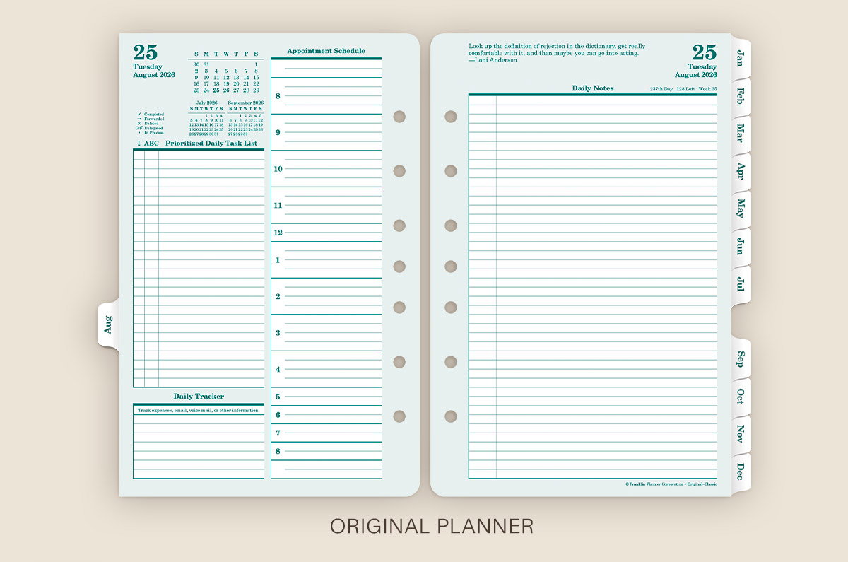 Original Planner.