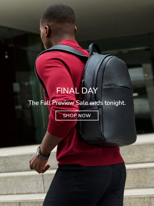 Fall Preview Sale Ends Tonight