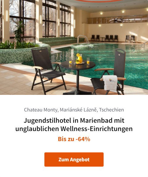 Jugendstilhotel in Marienbad mit unglaublichen Wellness-Einrichtungen