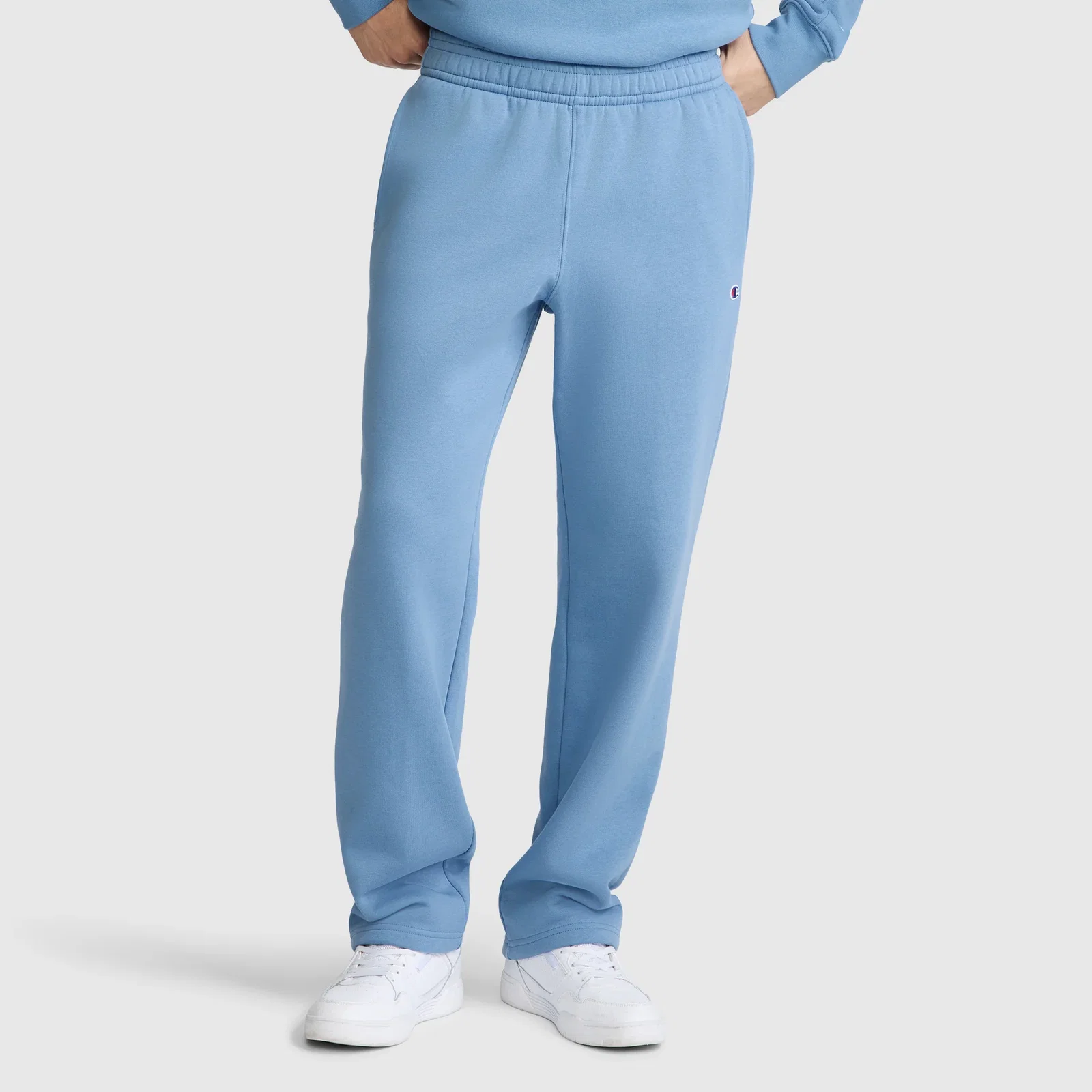 Image of Powerblend Sweatpants, Relaxed Bottom, C Logo