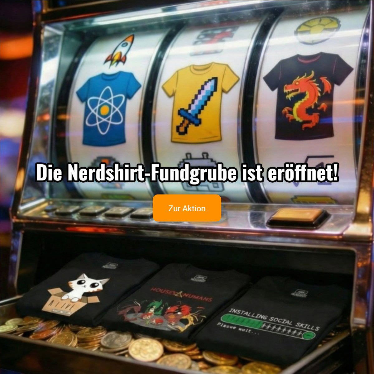 Die Nerdshirt-Fundgrube ist eröffnet!