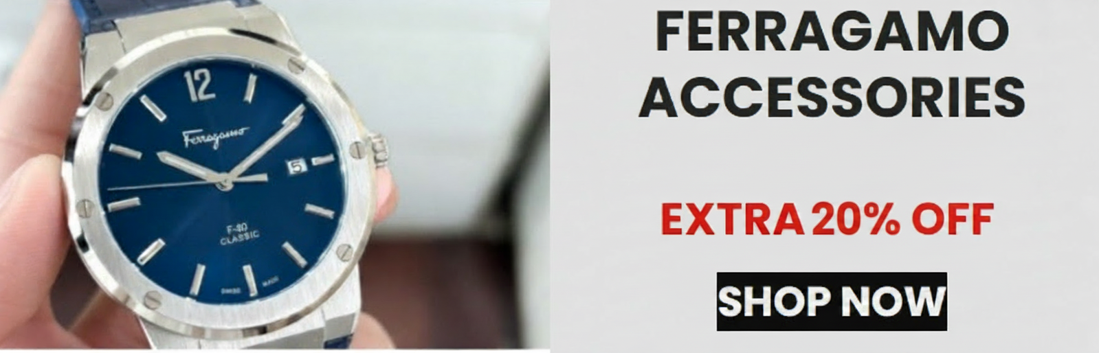 Extra 20% Off Ferragamo Accessories