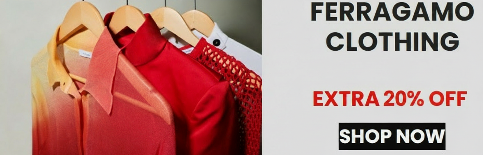 Extra 20% Off Ferragamo Clothing