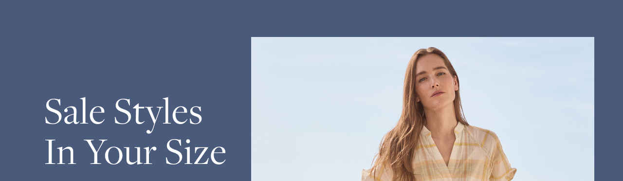 Sales Styles In Your Size