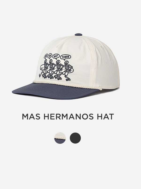Photo of Mas Hermanos Hat in Vintage White Washed Blue