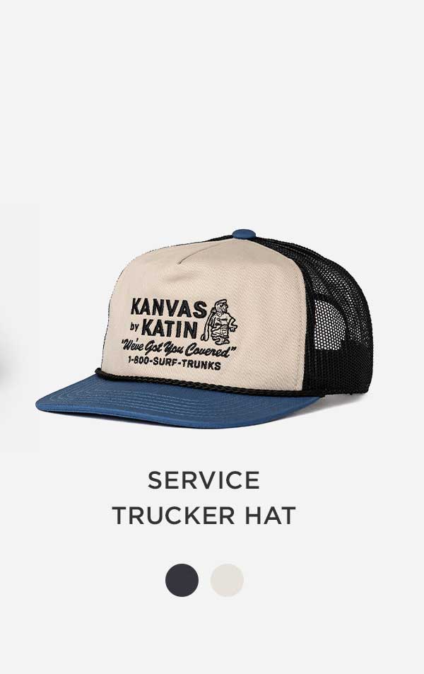 Photo of Service Trucker in Vintage White