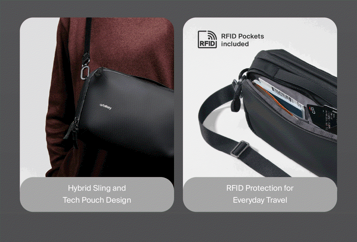 an image of a promotional ad for a travel wallet