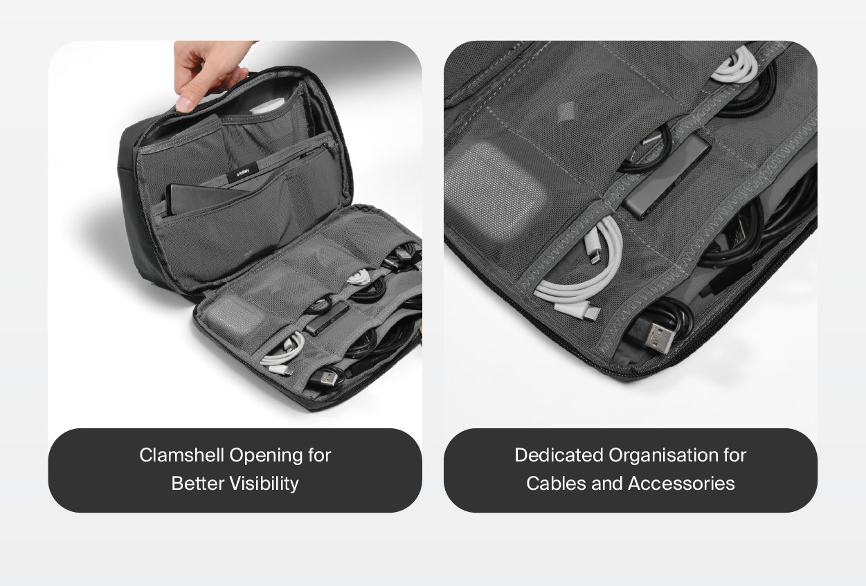an image of a promotional ad for a travel wallet