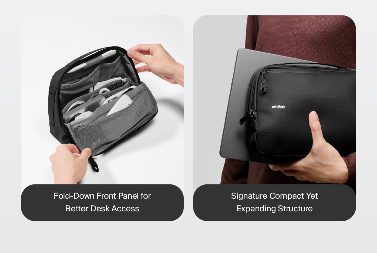 an image of a promotional ad for a travel wallet