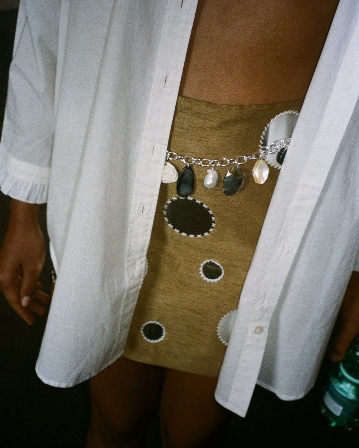 MIRROR MINI SKIRT