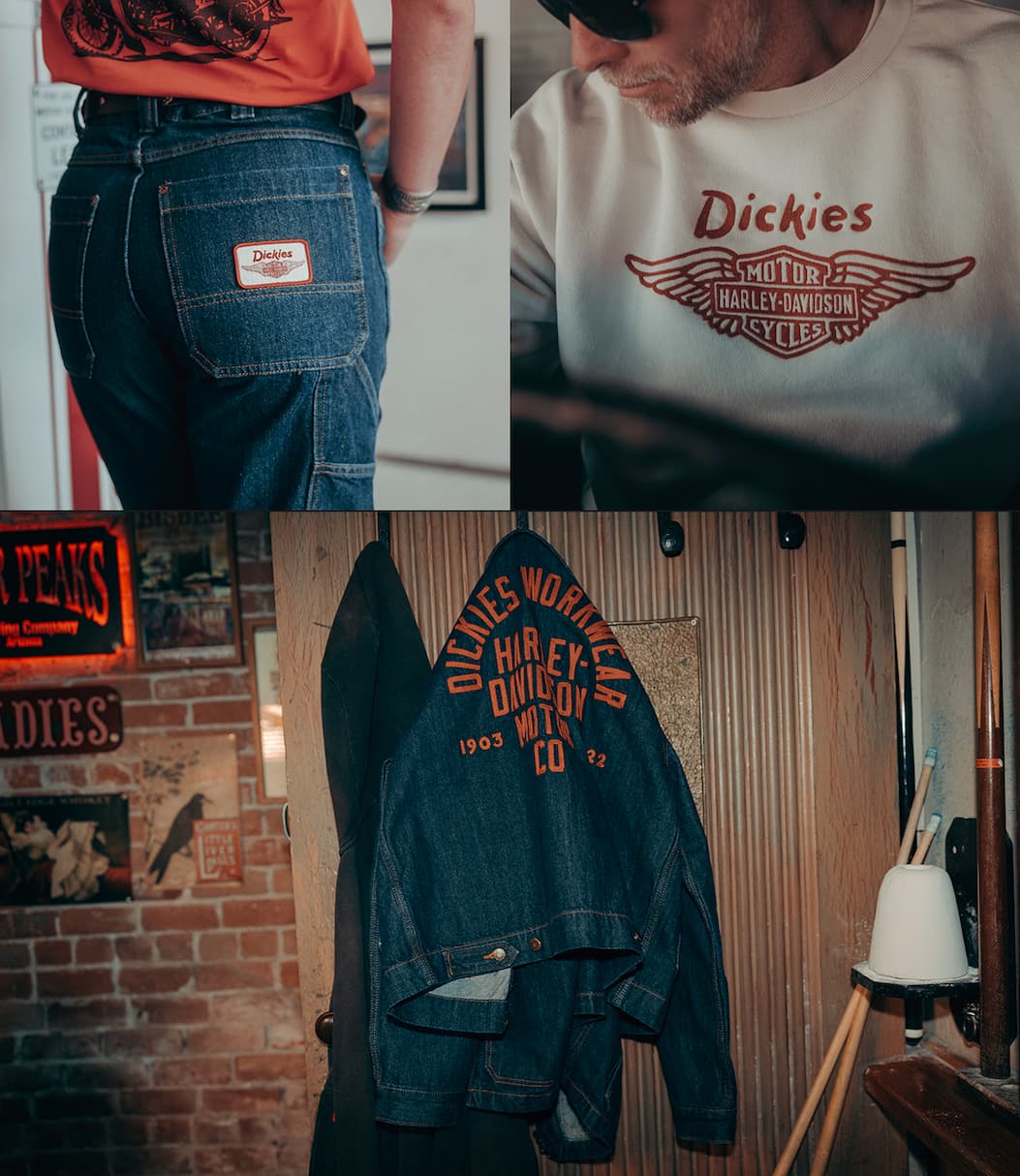 Now 30% Off: Dickies X Harley Davidson®