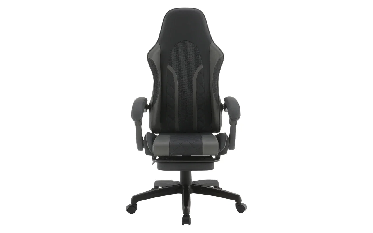 Sarah Black & Gray Gaming Chair