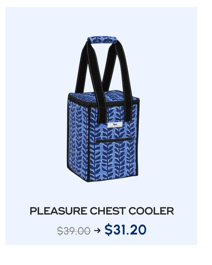 PLEASURE CHEST COOLER. $39.00 → $31.20
