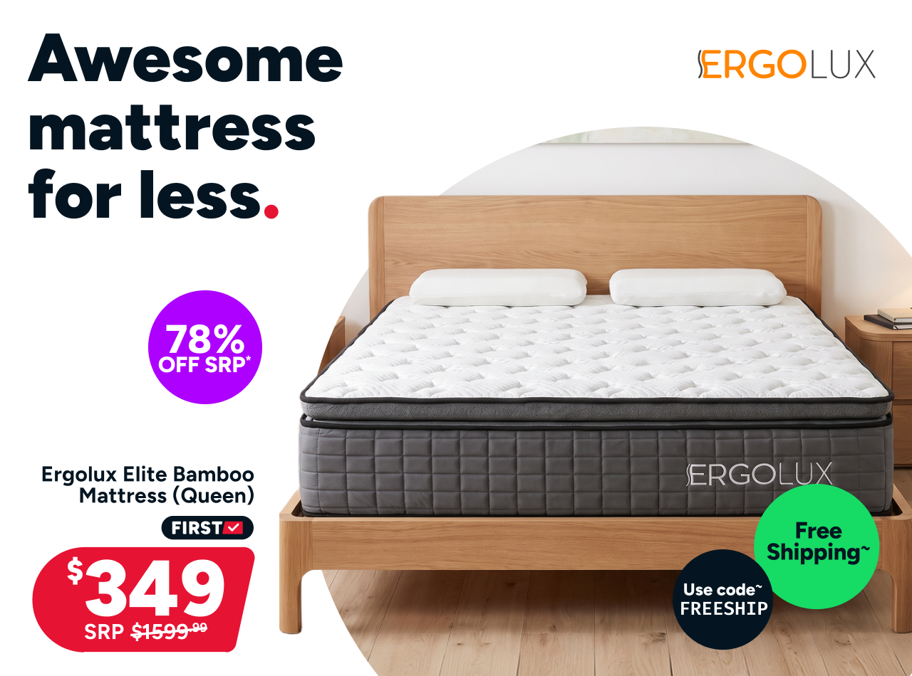 Ergolux Elite Bamboo Mattress (Queen)
