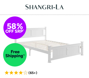 Shangri-La Mila Bed Frame (Queen) Product Image