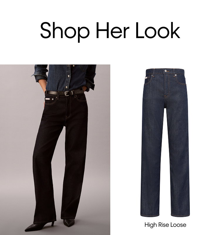 Shop Her Look. High Rise Loose.