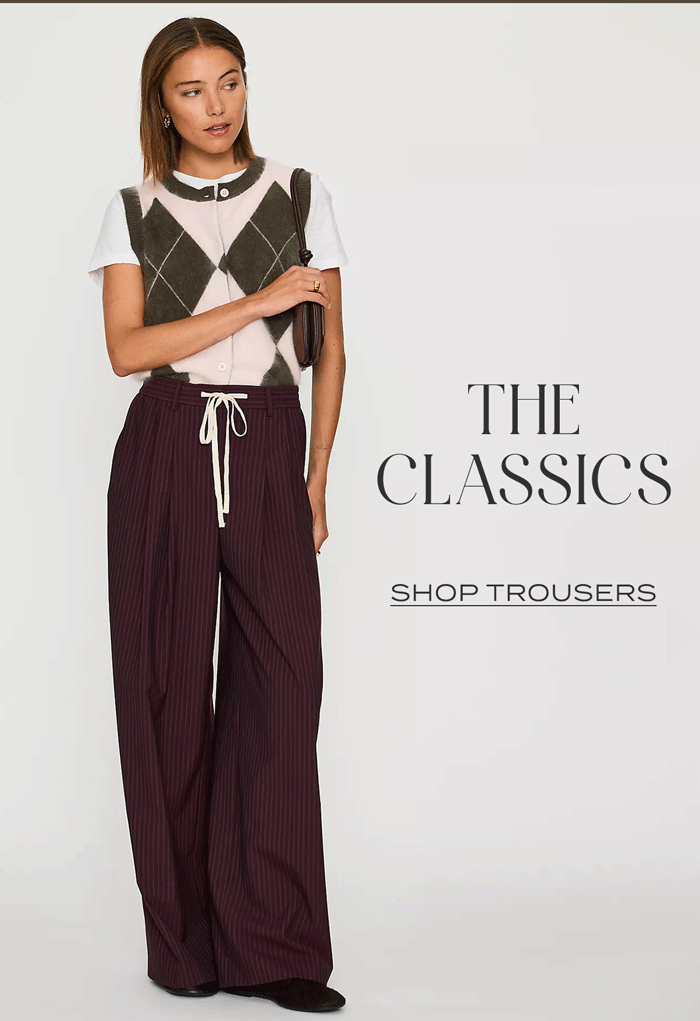 shop trousers
