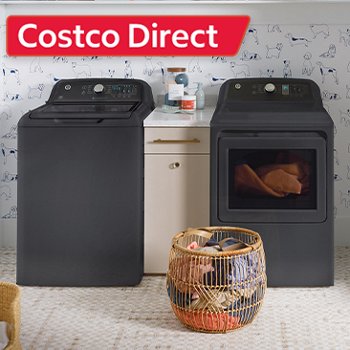Select GE Front Load & Top Load Laundry