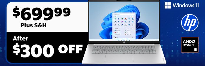 HP OmniBook 3 17.3-inch Touchscreen Laptop