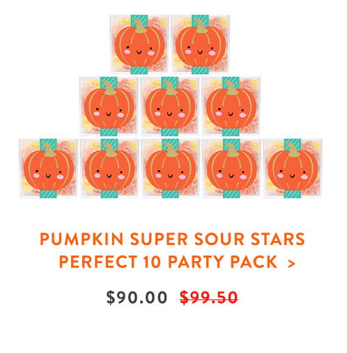 Pumpkin Super Sour Stars