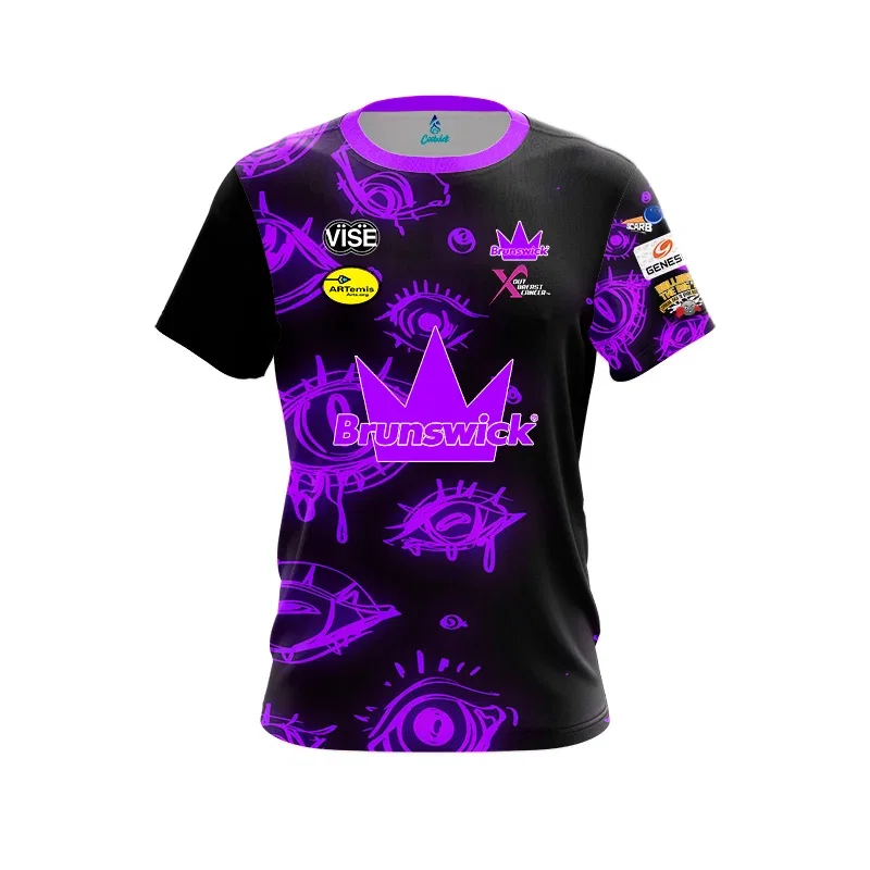 Image of Brunswick Dasha Kovalova All Eyes CoolWick Bowling Jersey