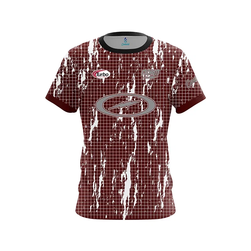 Image of Storm Blake Walsh Maroon Matrix CoolWick Bowling Jersey
