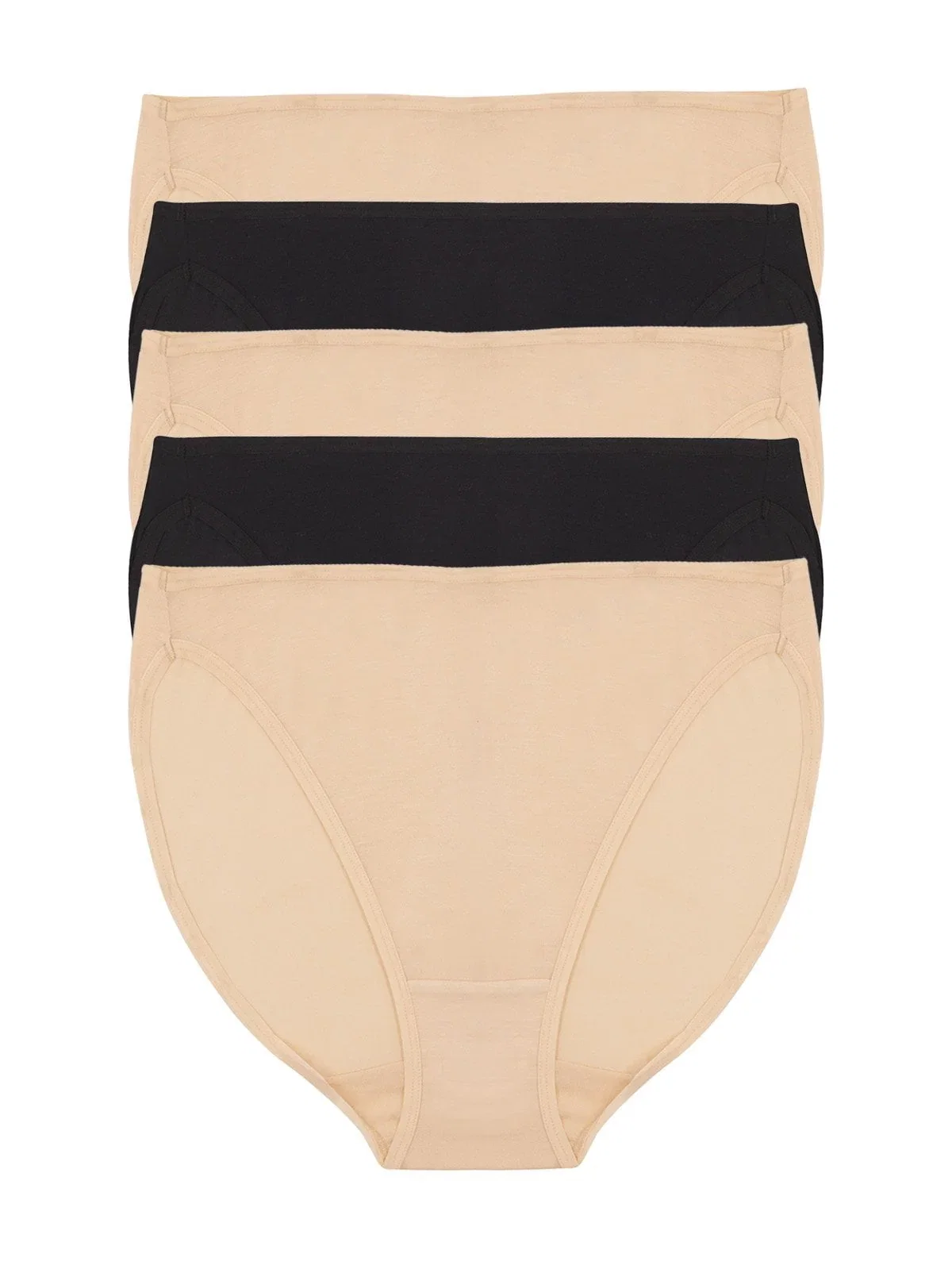 Image of So Smooth Modal Hi-Cut Panty 5-Pack