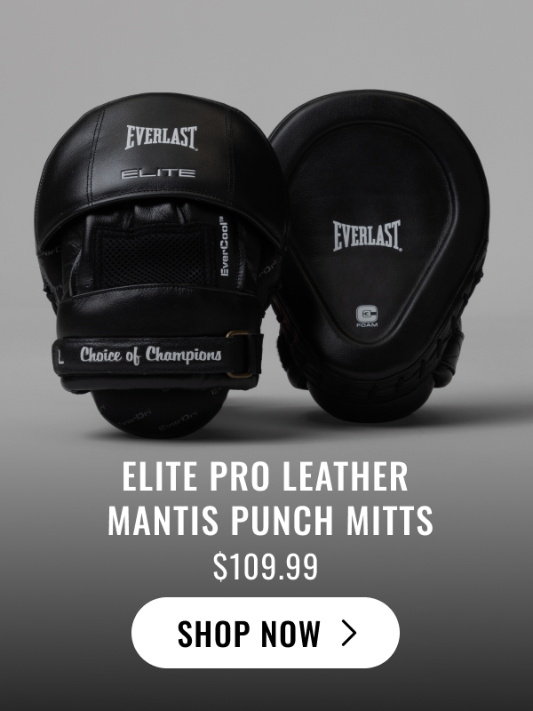 Elite pro leather mantis mitts