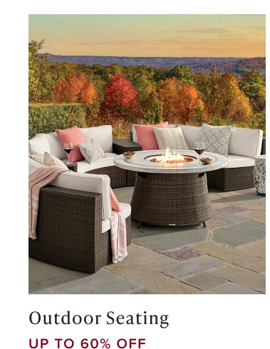 Shop up to 60% Off Outdoor Seating
