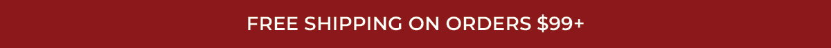 Text box with "Free Shipping on Orders $99+"
