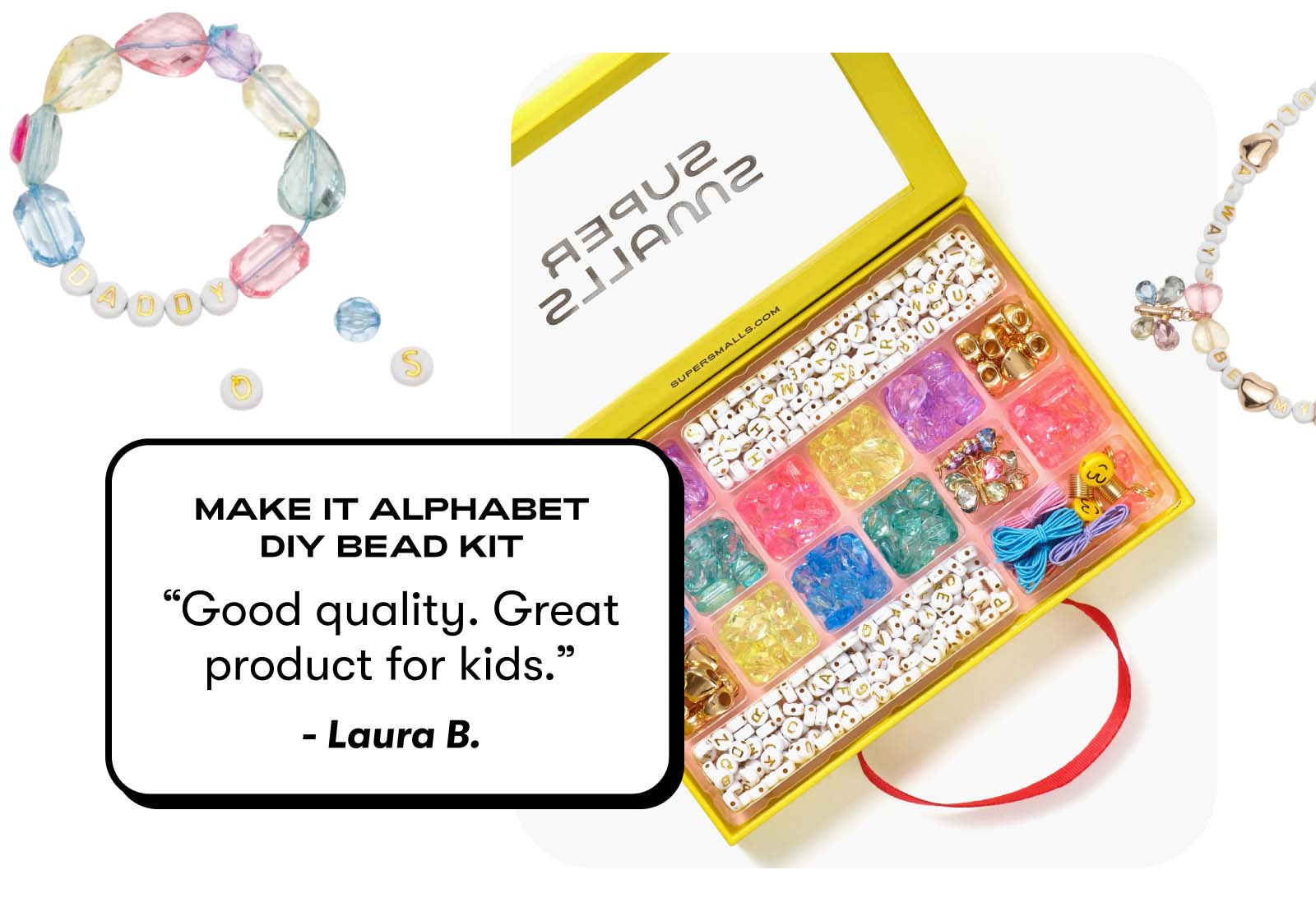  Make It Alphabet DIY Bead Kit