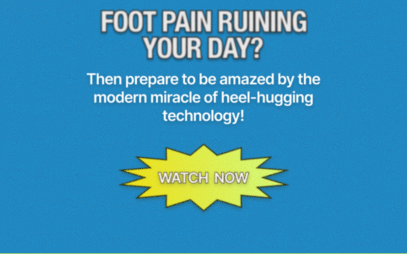 Foot pain ruining your day? Watch our video!