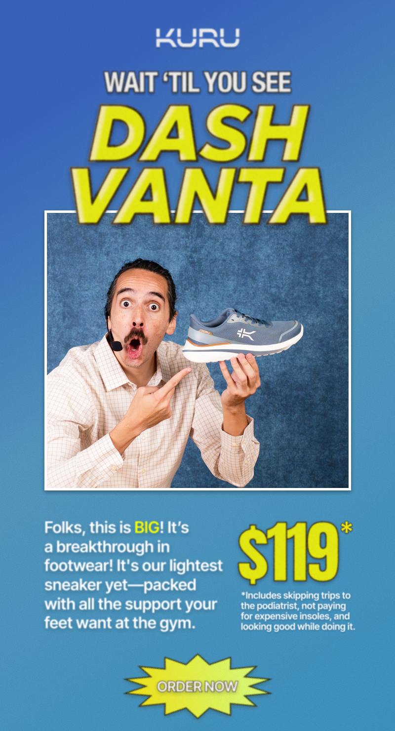 Wait 'til you see DASH Vanta! Yes, it's a big deal.