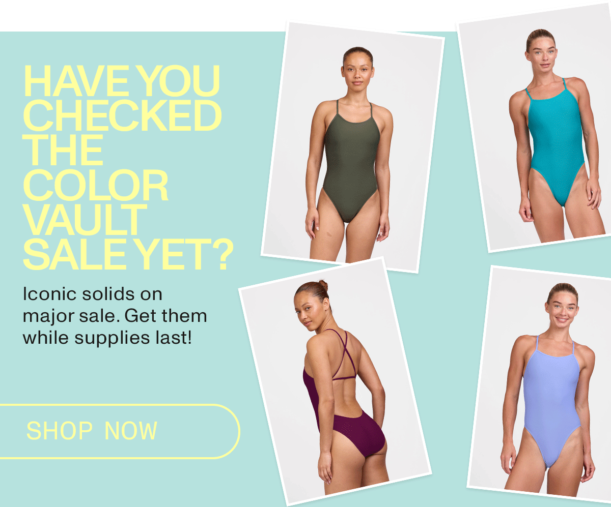 Have you checked the Color Vault Sale yet? Iconic solids at just $54 each! Plus we just added Paprika to the mix.