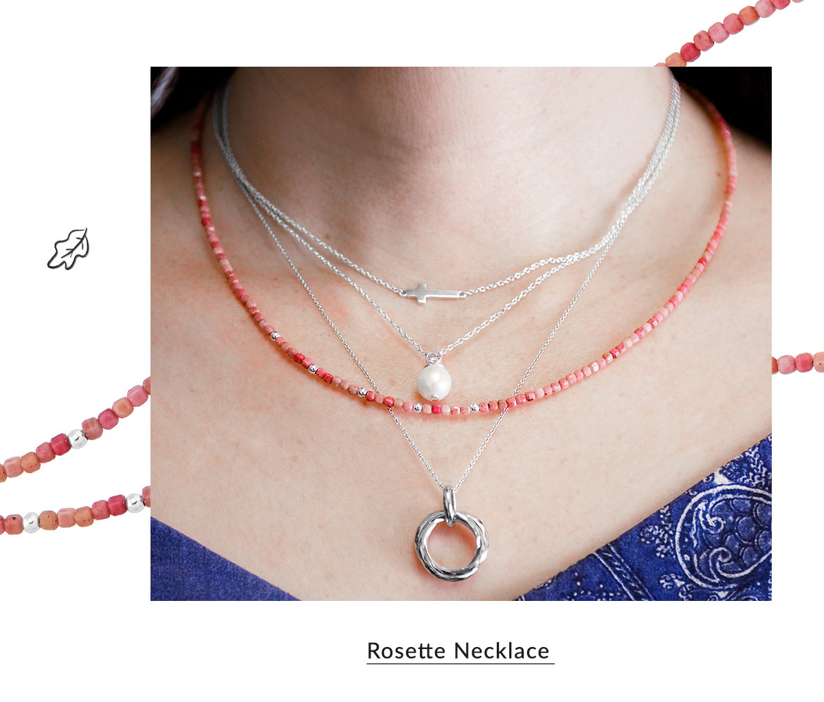 Rosette Necklace