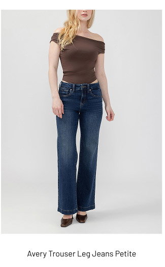 Avery Trouser Leg Jeans Petite