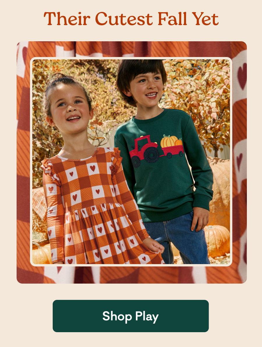 Their Cutest Fall Yet. Shop Play