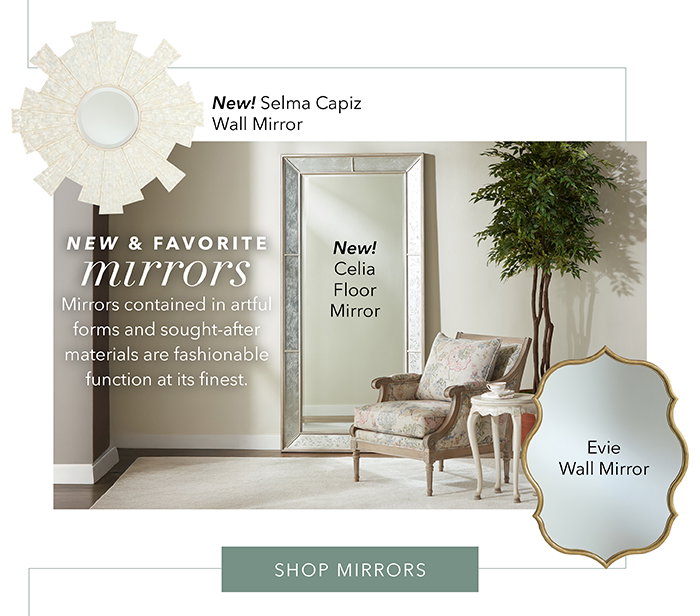 NEW & favorite Mirrors | Shop >