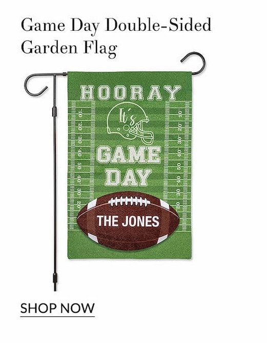 Game Day Garden Flag