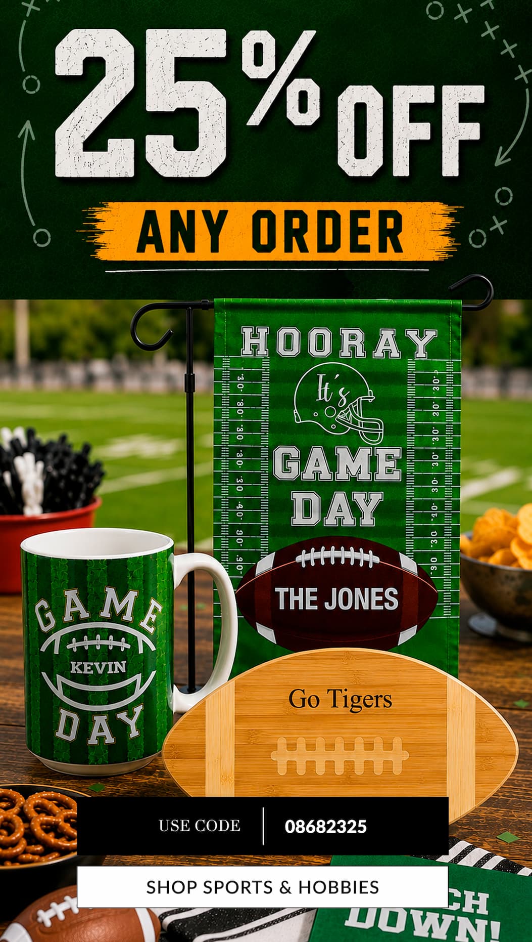 25% off any order